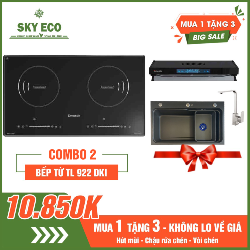 COMBO 2: BẾP TỪ DMESTIK TL 922DKI